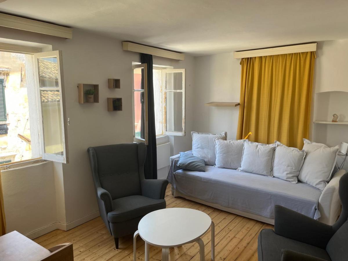 Two Storey Attic In Corfu Town Apartment